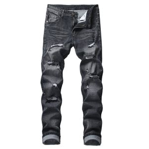 Big Size Men Jeans Harajuku Fitness Streetwear Punk Rock Hollow Out Hole Pant 2019 Novelty Trousers Vintage Hot Sale Pants