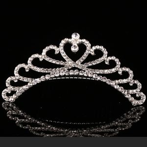Modaya Mix Styles Parlayan Rhinestone Crown Girls 'Gelin Moda Kronları Düğün Etkinliği İçin Gelin Aksesuarları