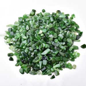 Natural Green Jasper Crystal Tumbled Stone Gemstone Mineral Chip Home Decor Natural Stones and Minerals Natural Stone Crystal