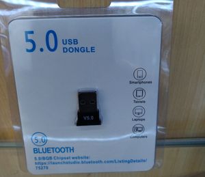 USB-адаптер Bluetooth 5,0 Портативный беспроводной аудио приемник Dongle Костюм для PC Headset телефон Клавиатура ноутбука мышь