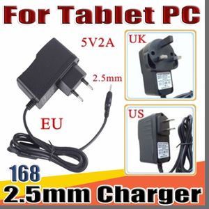 168 5 V 2A DC 2.5mm Fiş Dönüştürücü Duvar Şarj Güç Kaynağı Adaptörü A13 A23 A33 A31S A64 7 9 10 inç Tablet PC AB ABD İNGILTERE Tak A-PD