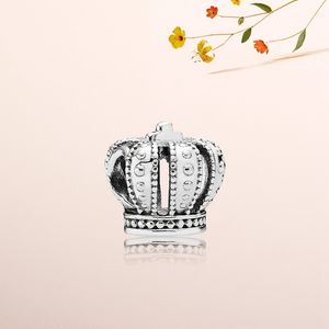 Оптовые моды Crown Charm Bears для Pandora 925 стерлингового серебра 925 DIY Браслет из бисера высокого качества элегантные женские украшения с оригинальной коробкой