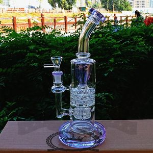 9 -дюймовая стеклянная кальян Кальян Переработчик Faberge Egg Dab Rig Новая толстая стойка для пистолетов.