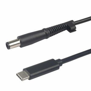 Hızlı Şarj Kablosu 20V 7.4 x5.0mm HP2133 Mini Not PC 2533T Mobil İnce İstemci Güç Fişi PD-USB 3.1 Tip C USB-C Erkek Şarj