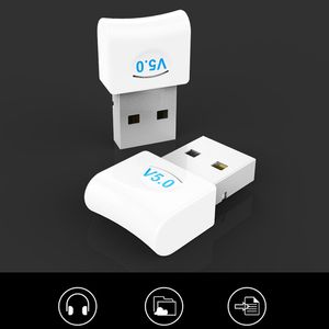 Адаптеры Bluetooth 5.0 Адаптер USB Dongle Компьютер Аудио Launcher Receiver ПК Ноутбук Высокоскоростной беспроводной передатчик Поддержка нескольких устройств