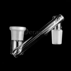 10 Estilos de vidro Drop Down Adapter Masculino Feminino 14 milímetros 18mm tubos de vidro Drop Down adaptadores para borda chanfrada Quartz Banger Nails água de vidro