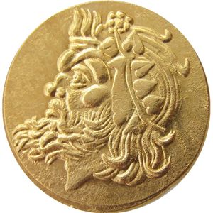 Г(07)Пантикапей в Босфор 340BC сертифицированных АУ древняя золотая греческая монета, редкая