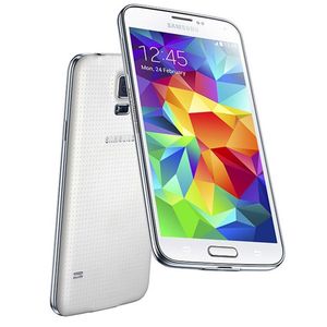 Orijinal Unlocked Samsung Galaxy S5 i9600 G900A / G900T / G900F Dört Çekirdekli 16 GB ROM 5.1 inç Android Yenilenmiş Cep Telefonları