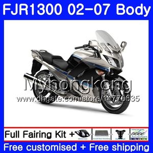 Yamaha FJR1300A 2001 2002 2003 2004 2005 2006 2007 2AAHM.34 FJR 1300 Gümüş Siyah Üst FJR-1300 FJR1300 01 02 03 04 05 06 07 PERSALLAR