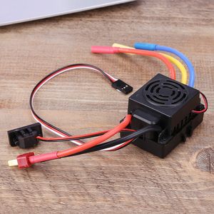 Freeshipping Su Geçirmez 3900KV RC Fırçasız Motor 60A ESC 1/10 RC Araba Kamyon Motor Kiti Için