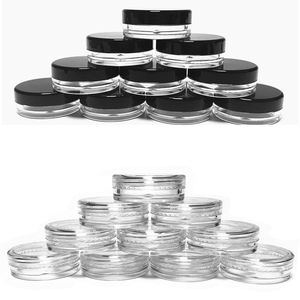 Plastic Wax Containers Jar Box Cases Holder container Food Grade Wax Tools Storage For Silicone Pipes Smoking Glass Bongs