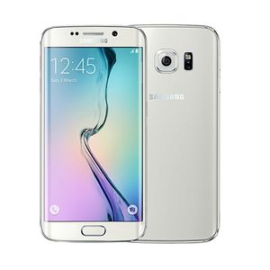 Восстановленное Samsung Galaxy S6 Край G925A G925T G925F OctaCore 3GBRAM 32GBROM 4G LTE 16MP 5.1inch Sealed Box Smart Phone