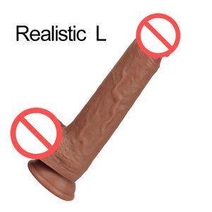 Realistic Penis Super Huge Big Dildo with Suction Cup, Silicone Sex Toys for Women, Female Masturbation Cock