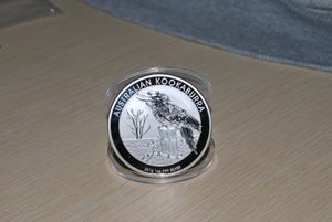 1oz 999 Prata Banhado Kookaburra Coin Outras artes e artesanato 5 pçs / lote