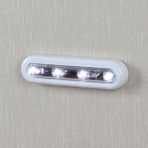 LED Lamp Stick On Wall Lights with Touch Operated Battery Wireless LED Bar Light Kitchen Lamp Bedroom Light