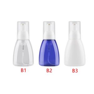 50 80ml Dispenser Soap Foam Foaming Pump Bottle Travel Plastic Clear liquid Soap Dispenser Foam Accessories F3325