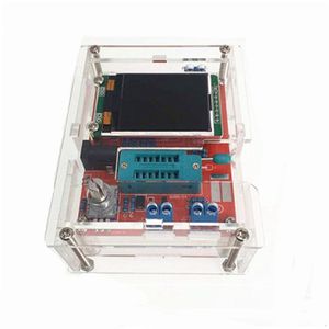 Бесплатная доставка DIY KITS ATMEAG328P M328 Транзисторный тестер LCR Диод Емкость ЭПР-метр ШИМ Генератор сигналов прямоугольной формы с корпусом