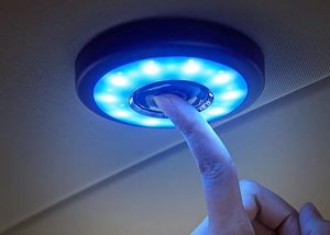 LED Okuma Işığı 3 Renk Değiştirme Taşınabilir Tavan Işıkları Arka Depolama Ampul Araba Ev Için