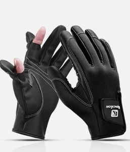 Outdoor Sport outdoor Fishing Gloves with three fingers breathable wear resistant nylon Touch screen gloves Non slip Training yakuda fitness
