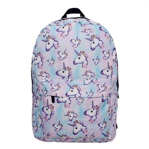 Tasarımcı-Hafif Unicorn Sırt Çantaları Kız Okul Çantaları Çocuk Okul Öncesi Kızlar için Çocuk Bookbags Yürüyor Sırt Çantası Moda Omuz Çantaları