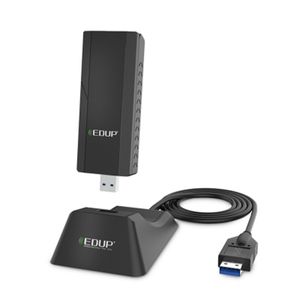 EDUP EP - AC1675 USB WIFI Adaptörü 1900M Taşınabilir Ağ Yönlendirici 2.4 / 5.8GHz