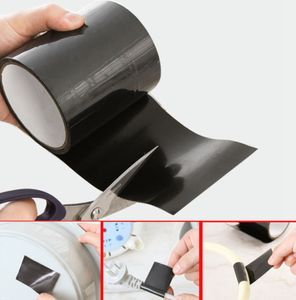 Waterproof Pipe Tape, Self-Sealing Leak Repair Tape, Duct Tape for Pipes, Plumbing, Air Conditioning, Waterproof Insulation, Black