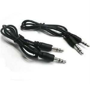 100 шт./лот 50 см 3,5 мм до 3,5 мм стерео разъем аудио Aux кабель между мужчинами для автомобиля MP3 AV шнур