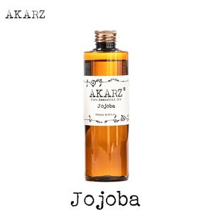 Akarz famosa marca óleo de jojoba aromaterapia natural de alta capacidade do corpo da pele cuidados spa massagem óleo essencial de jojoba