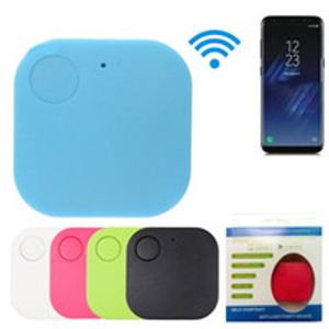 2020 NEW Mini Rectangle Wireless Smart Tag Bluetooth Anti Lost Alarm Tracker 5 Colors Available GPS Locator Alarm Keychain Trackers