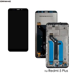 Oriwhiz 5,99 дюйма оригинал для Xiaomi Redmi 5 плюс ЖК-дисплей сенсорный экран дигитайзер с учетом запасные части без кадра