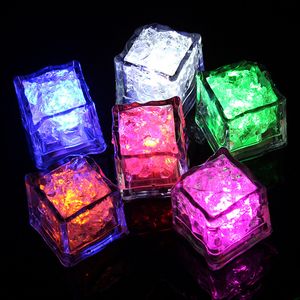 LED-Eiswürfel-Lichter, Party-Nachtlicht, langsam blinkende LED-Lampe, Kristallwürfel, Valentinstag, Party, Hochzeit, Urlaubslicht