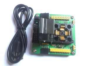 STM32-QFP48 Programming Adapter LQFP48 STM32F10xC STM32L15xC Yamaichi IC51-0484-806 IC Test Socket 0.5mm Pitch
