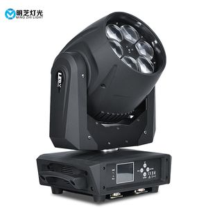 MF-B640 6 ГЛАЗА Высокая мощность RGBW LED 6 шт. 40 Вт Beam Wash Moving Head Light для профессионального диско DJ Nightclub KTV