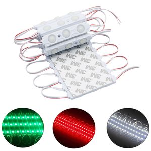 RGB LED Modülü Enjeksiyon Lens SMD 5050 Süper Parlak Reklam Işık Değiştirilebilir Renk IP65 Su Geçirmez Burcu Arka Işık