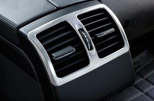 Интерьер автомобиля Внутренняя подлокотник Заднее воздушное вентиляционное отверстие для выпускного отверстия наклейки кадров наклейки для Mercedes Benz e Class Coupe W207 C207 2009-16 аксессуары