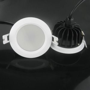 Waterproof IP65 LED Recessed Downlights 7w 9w 12w 15w Dimmable Ceiling Lights Fixtures warm cool white