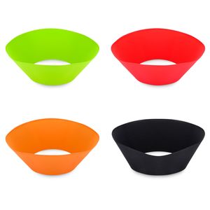 Kitchen Silicone Splatter Screen - Oil Splash Guard for Frying Pan, Heat Resistant Cooking Cover