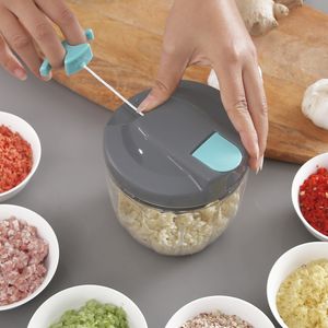 Руководство Лук Vegetable Chopper Чеснок Cutter Mixer Bowl