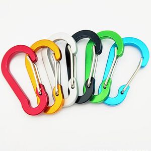 Flat Carabiner Keyrings Key Cring Colls Crown Charge Beychain для Cartag Case Cover Открытый спортивный крюк Крюк для кемпинга