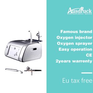 EU steuerfrei Tragbares Wasser-Sauerstoff-Jet-Peeling-Gerät zur Gesichtshautverjüngung Akne-Faltenentfernung Sauerstoffinjektionsspray Hautpflegeinstrument