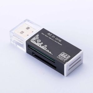 2024 All-in-1 USB 2.0 Memory Card Reader Adapter for Micro SD, SDHC, TF, M2, MMC