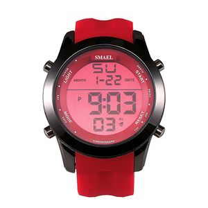 Новые Smael Sports Watches красочные цифровые часы светодиодные светодиоды повседневные часы для мужчин.