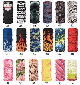 200 tarzı Doğa Sporları Sorunsuz Kamuflaj Bandana Fonksiyonlu Şapkalar Kafa Neckwarmer Magic Eşarp Boyun tozluk Balıkçılık Yüz Kalkanı Maskesi