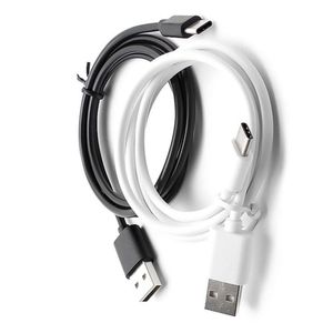 Siyah Beyaz 0.25 M 1 M 2 M 3 M Mikro USB Sync Veri Kablosu Şarj Kabloları Şarj Hattı Samsung Galaxy S3 S4 S6 Kenar LG HTC 5 6 Sony Nokia