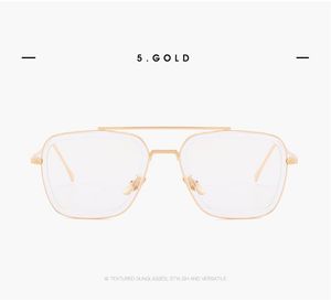Óculos de sol masculinos com design de moda de alta qualidade 006 armações quadradas vintage estilo popular uv 400 óculos de proteção ao ar livre