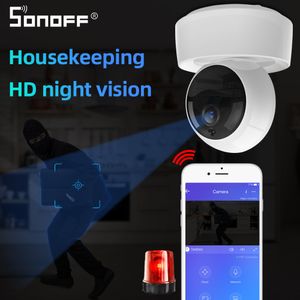Sonoff GK-200MP2-B 1080P HD Kablosuz Akıllı WiFi Kamera IP Mini Ewelink 360 IR Bebek Monitör Güvenlik Alarm Alarm Alarm Google ile çalışır
