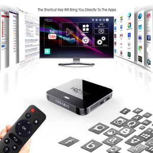 H96 Mini H8 Android 9.0 TV Box RockChip RK3228A Quad Core 2.4G 5G Wi -Fi Bluetooth 4K Set Top Box 1GB 8 ГБ