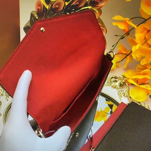 Bayan Lüks Tasarımcılar Moda Omuz Çantası Çantalar Pochette Félicie Zincir BagChain Çanta Çanta Cüzdan Tote M61276 Klasik Moda Exo Gösterir