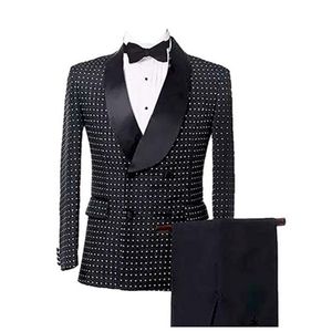 Бизнес двубортные мужские костюмы Slim Fit Fit Gooom Blazer пальто с фитридами длинного размера 34 36 38 40 42 44 46 48 50 52