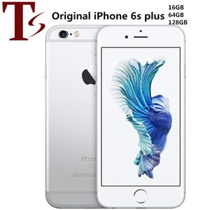 Восстановленные оригинальные Apple iPhone 6s Plus 5,5 дюйма с отпечатком пальцев IOS A9 Чипсет 16/32/64/128 ГБ ROM 12MP разблокированный мобильный телефон